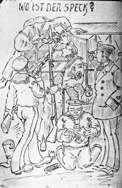Karikatur Speck